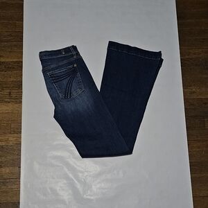 7 for all mankind dojo b(air) jeans size 29